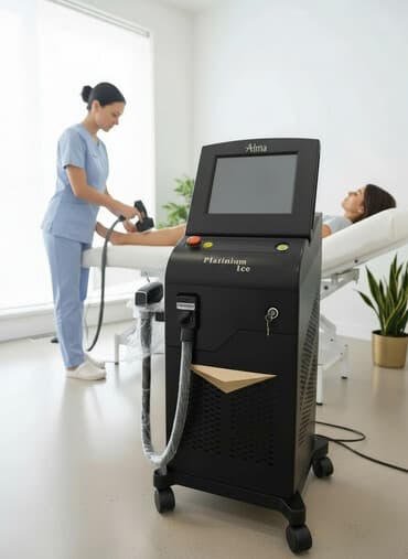 Epilyasiya üçün, Buz lazer