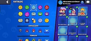 Video oyunlar və konsollar: Brawl Stars hesabı Id də 3200 kupa cr hesabıda var - Kupa yolu: 72 517 — 10