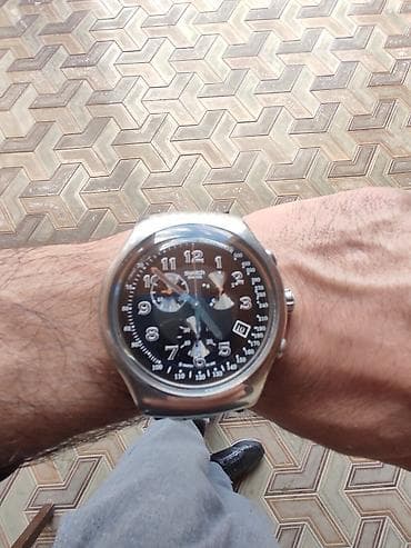 ərəb geyimləri: Qol saatı, Swatch, rəng - Qara — 4