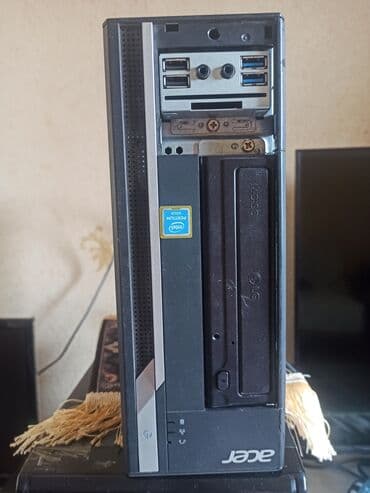 Acer kompakt masaüstü PC Texniki göstəricilər: - Prosessor: Intel