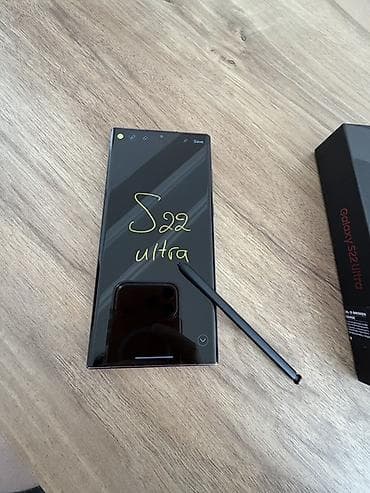 sim limitsiz internet: Samsung Galaxy S22 Ultra, 256 GB, rəng - Bənövşəyi, Simsiz şarj — 5