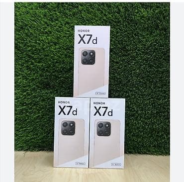 iphone 11 gold: Honor X7d, 128 GB, rəng - Bej, Barmaq izi — 1