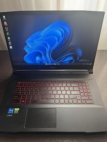 MSI: MSI oyun noutbuku - Ekran: 17.3" mat panel - Prosessor: Intel Core i7 — 2