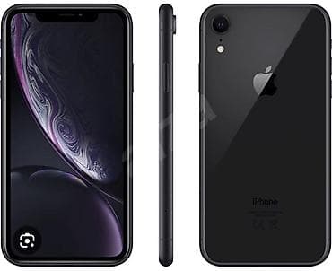 iphone 8 plus ekran: IPhone Xr, 64 GB, Qara, Barmaq izi, Simsiz şarj, Face ID — 2