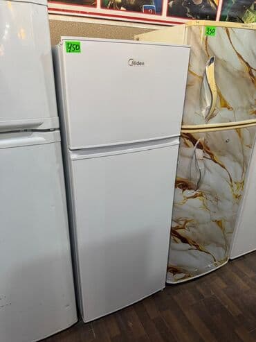 dondurma vafli: 2 qapılı Midea Soyuducu Satılır, rəng - Ağ — 1