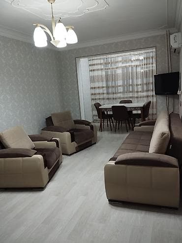 temirsiz menziller: 2 otaqlı mənzil – mebel və texnika ilə - Yataq otağı: iri ölçülü — 5