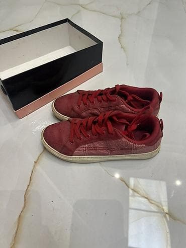 krasovkalar: Lc Waikiki, Ölçü: 37, rəng - Qırmızı, İşlənmiş — 2