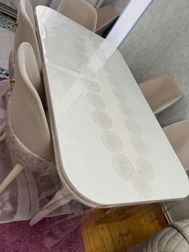 qatlanan masa: Yeni, 6 stul — 2