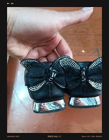 deri plas: Məhsul: Qız uşaqları üçün zərif sandal az geynilib 32 razmer - Brend — 2