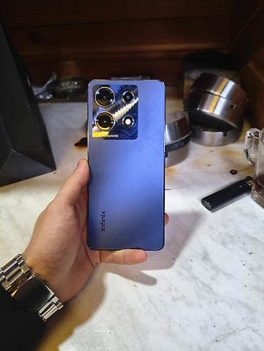 telefon goranboy: Infinix Note 30, 256 GB, rəng - Mavi, Sensor — 1