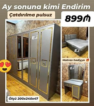 İkinəfərlik çarpayı, Dolab, Yeni