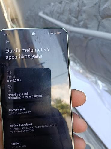 redmi note 8 satilir: Redmi Note 13, 256 GB, rəng - Yaşıl, İki sim kartlı — 8