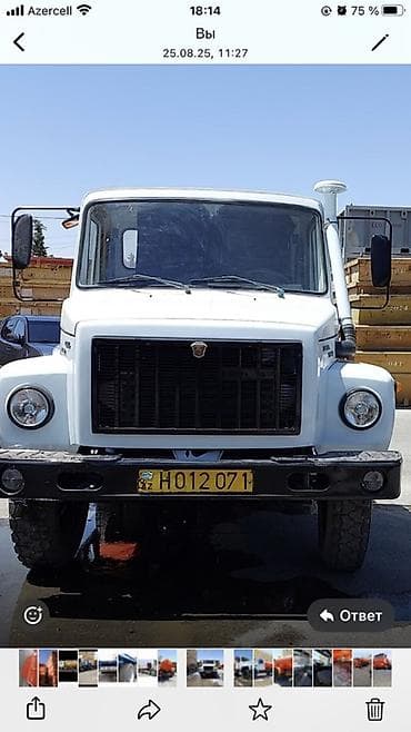 Vakuum kanalizasiya maşını – GAZ əsaslı şassi üzərində - Avtomobil — 2