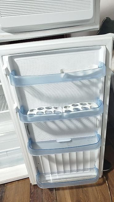 proyektor satisi: Yeni 2 qapılı Dnepr Soyuducu Satılır, rəng - Ağ, Təkərli — 5