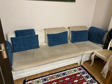 стол для руководителя: Диван, Без подьемного механизма, Нераскладной — 2