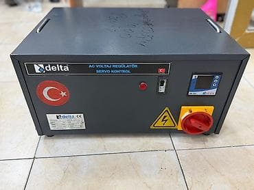 iskaf kondsanerleri: Delta AC Voltaj Regülatör – Servo Kontrol Texniki xüsusiyyətlər: - — 2