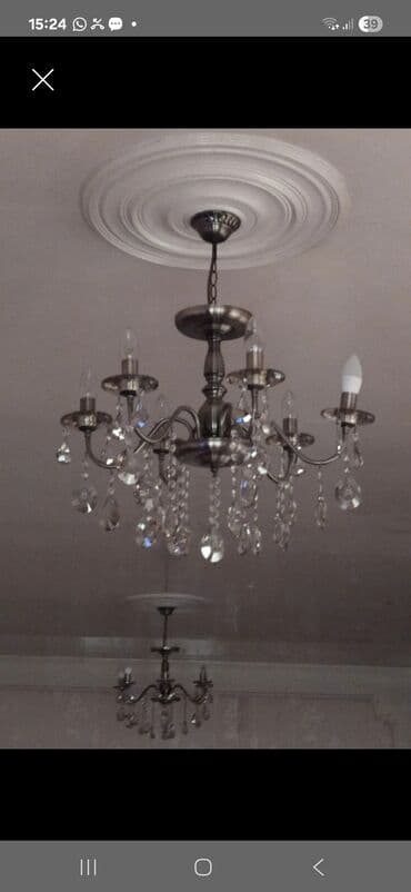 cil ciraqlar: Çılçıraq, 6 lampa, Metal — 1