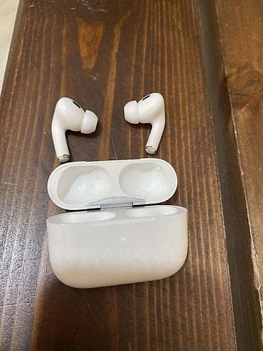 İşlənmiş Simsiz (Bluetooth) Qulaqcıqlar, Apple, rəng - Ağ