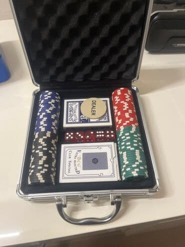 kafeyni serviz: Alüminium kuflu poker dəsti - Sərt, yivli alüminium çamadan: möhkəm — 2