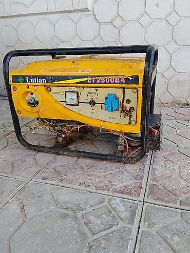 Lutian LT2500EA benzinli generator generator işlək vəziyyətdədir - — 2