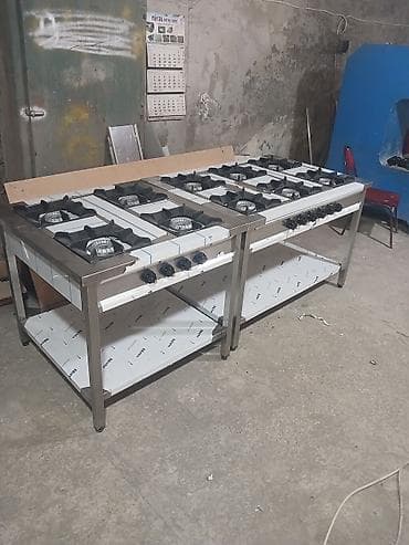 Biznes üçün avadanlıq: Qaz ilə işləyən soba, Yemək üçün, Yeni — 1