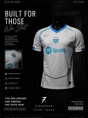 Futbolkalar: Məhsul: Futbol köynəyi – FCB (Spotify sponsorlu), Nike loqolu Təsvir — 1