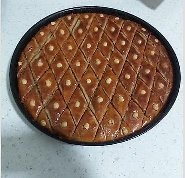 Ət məhsulları: Şirniyyat çeşidləri – evdə hazırlanmış milli təamlar - Paxlava — 1