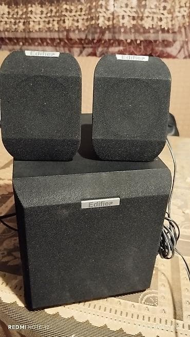 Edifier X100 multimedia akustik sistemi telefona ve kampiutere qoşmaq