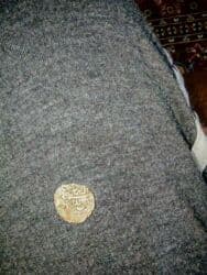 gümüş qaşıqlar: Tarixi gümüş sikkə - Material: gümüş - Forma: dairəvi, yüngülcə — 2