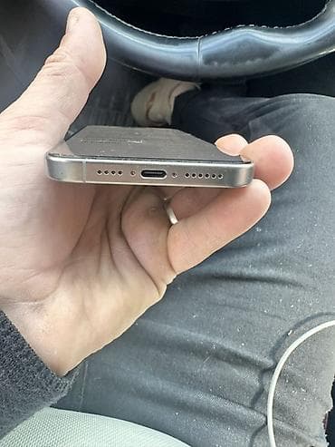 iphone rengleri: IPhone 15 Pro Max, 256 GB, Natural Titanium, Face ID — 8