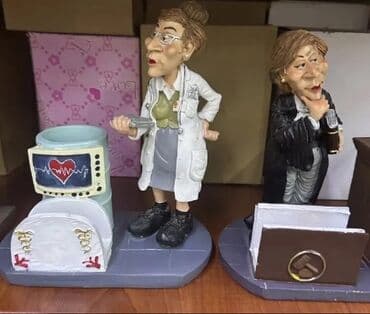 3D ручки: Masaüstü dekorativ aksesuarlar dəsti - Tematik saat fiqurları: - — 6