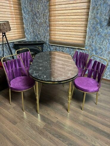 sulutepe kiraye heyet evleri 2022: 🇹🇷Türk istehsalı Möhtəşəm ✨✨ Kuxna üçün stol stul dəsti 4 stul 1 — 4