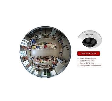 kamera saat: 5 MP 360 dərəcə kamera balıq göz CMOS 1.1 mm, Fixed Lens Up to 20m — 3