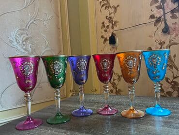 fincan dəstləri: Qədəhlər, 6 ədədli dəst — 1