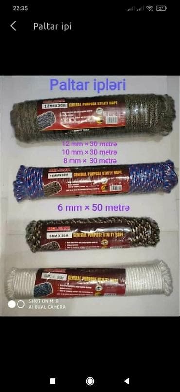 paltar boyasi satisi: Ip paltar asmaq üçün — 1