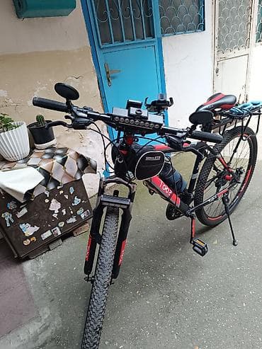 Электровелосипеды: Elektrikli dağ velosipedi – Toba brendi Xüsusiyyətlər: - 27.5” x 2.1 — 5