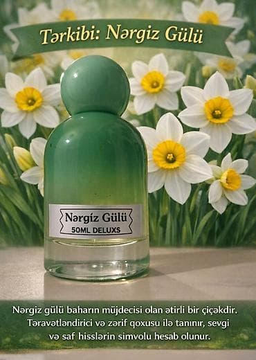 Məhsul: 50 ml “Deluxs” qadın ətirləri kolleksiyası Variantlar: -