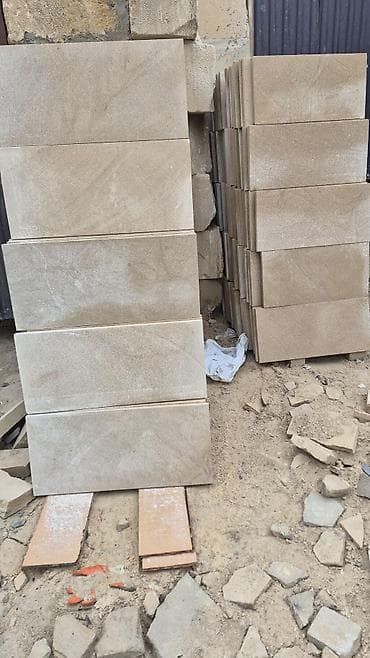 dekor daşı: Aqlay Təbii daş plitələr – həyət, terras, pilləkən və fasad işləri — 6