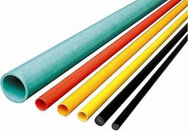 Fiberglas borular D= 21-3000 mm, divarlar: 2-12 mm, İstehsal: sarma