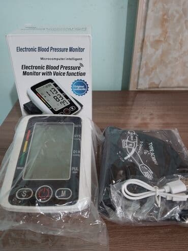 tonometr omron: Təzyiq ölçən aparat həm batareya ilə işləyir həm də USB şnur ilə,rus — 5