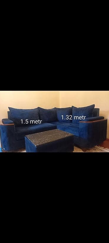 islenmis divan: Угловой диван, Б/у, С подъемным механизмом, Нет доставки — 1