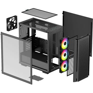 Digər ehtiyat hissələri: Case Deepcool CG540 black **Texniki Xüsusiyyətlər** * **Məhsul — 2