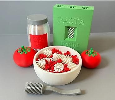 Oyun dəstləri: Şad Yeməkhazırlama: Kiçik aşpazlar üçün “Pasta” oyun dəsti - Tam oyun — 2