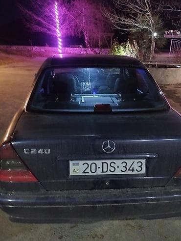 maşın opel: Mercedes-Benz C240 sedan - Kuzov: W202 sedan, qara rəng - Mühərrik — 6