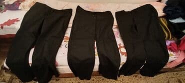 kişi ucun klassik qara kostyum: Kostyum, Qış, XL, rəng - Qara — 7