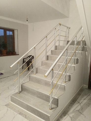 alminyum: Alüminium məhəccər və pilləkən tutacaqları - Material: yüngül və — 1