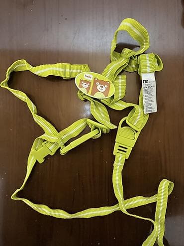 adamex galactic universal arabalar: Uşaq təhlükəsizlik kəməri / gəzinti qoşqusu - Rəng: açıq yaşıl, ağ — 1