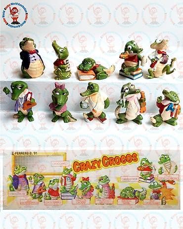 steal a brainrot: Kinder surprise 1991 cu ilin timsahlar crazy crorocs kolleksiyasi — 1