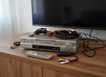 dvi to hdmi: Samsung VHS videomaqnitofon dəsti - AV (RCA) çıxışları vasitəsilə — 2