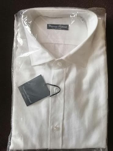 Рубашки: Мужская рубашка, Pierre Cardin, 2XL, цвет - Белый — 6